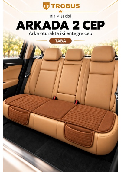 Trobus Ritim Nissan Qashqai 2007-2013 Baby Face 5'li Koltuk Minderi Taba