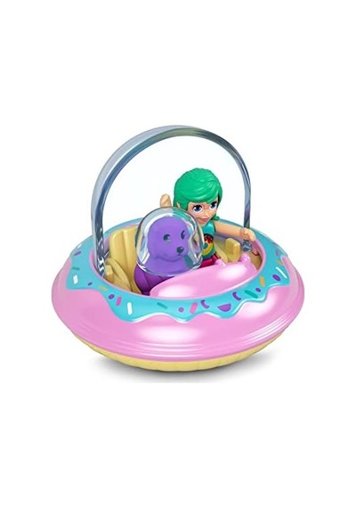 Polly Pocket'ın Muhteşem Araçları Oyun Setleri Hkv55-hkv57
