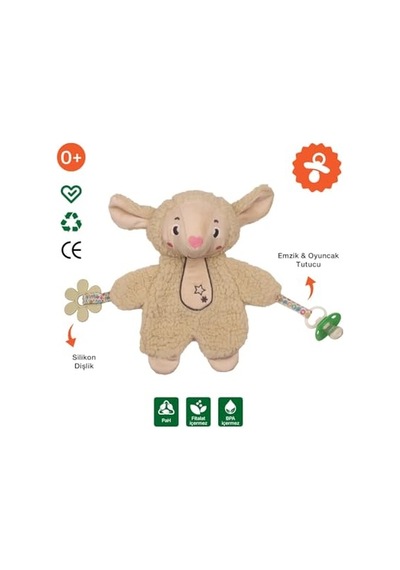Been My Playmate Lamb - Oyun Arkadaşım Kuzu Açık Gri