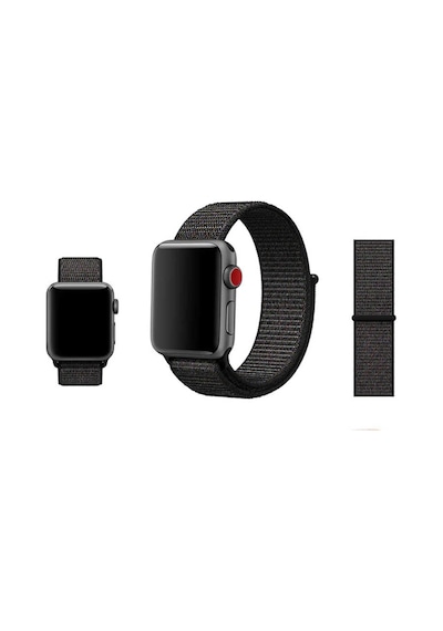 Apple Uyumlu Watch 44mm Zore Krd-03 Hasır Kordon