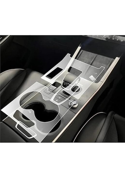 Chery Omoda 5 Vites Etrafı Ve Orta Konsol Mat Tpu Koruyucu 2'li Set 2023
