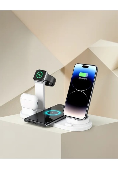 Astraltech Kablosuz Şarj İstasyonu 4 Cihaz Aynı Anda