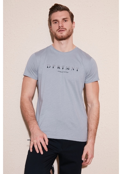 Buratti Erkek T Shirt 541dprtmnt24 Açık Gri Açık Gri