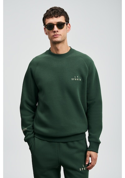 Lufian Sıgma Erkek Sweatshirt Çimen Yeşili Çimen Yeşili 112030186100611 Yeşil
