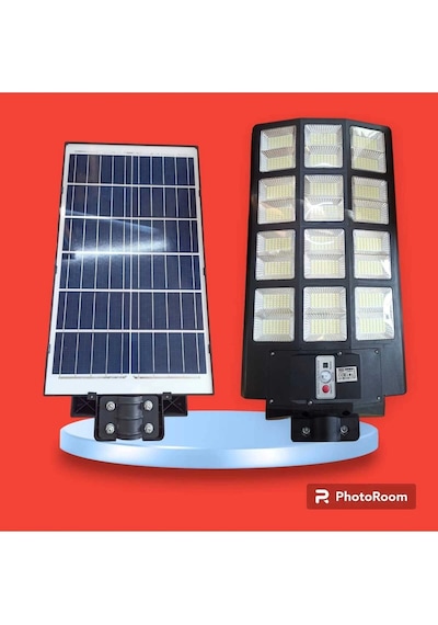 1200 W Solar Sokak Lambası 2 Adet