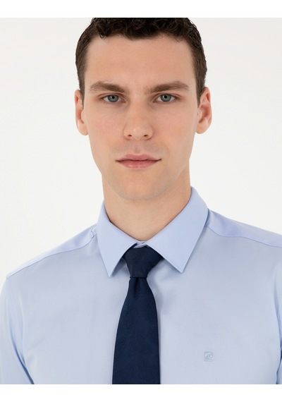 Pierre Cardin Erkek Koyu Mavi Gömlek Basic 50286102-vr032 Koyu Mavi