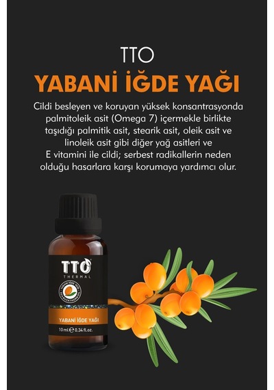 Tto Yabani İğde Yağı 10 Ml Diğer