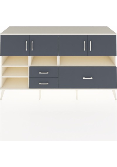 Hyperion Konsol 8 Raflı 3 Çekmeceli 4 Kapaklı 176x44x99 Aytaşı-an Aytaşı-antrasit Hyperion Konsol 8 Raflı 3 Çekmeceli 4 Kapaklı 176x44x99 Aytaşı-an Aytaşı-antrasit