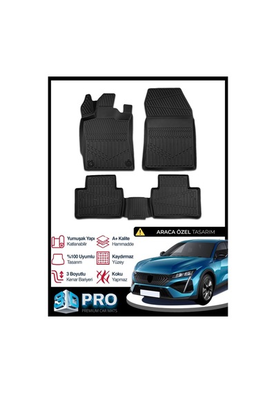 Peugeot 408 Benzinli 3d Havuzlu Paspas 2023 2024 2025 2026 Model Kokusuz