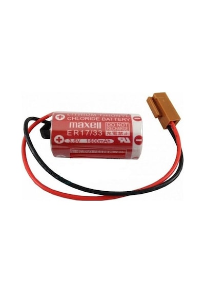 Maxell Er17/33 3.6v 2/3a Size Lithium Pil - Kahverengi Soket