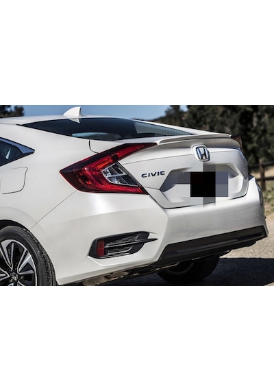 Honda Civic Fc5 2016-2021 Rs Spoiler Abs Plastik Piano Black