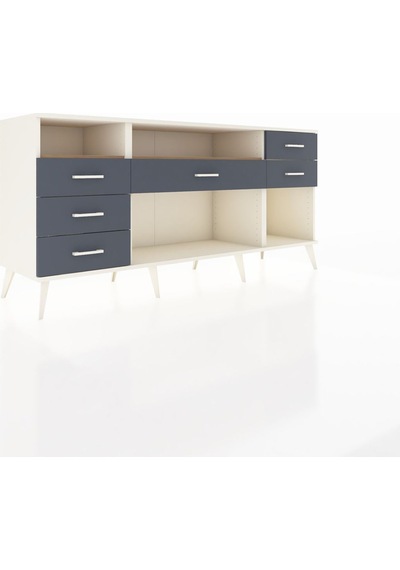 Hyperion Konsol 2 Raflı 6 Çekmeceli 176x44x83 Aytaşı-çam/antrasit Çam/antrasit Hyperion Konsol 2 Raflı 6 Çekmeceli 176x44x83 Aytaşı-çam/antrasit Çam/antrasit