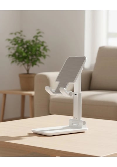 Mey İthalat Kaymaz Silikon Yüzeyli Ergonomik Telefon Standı