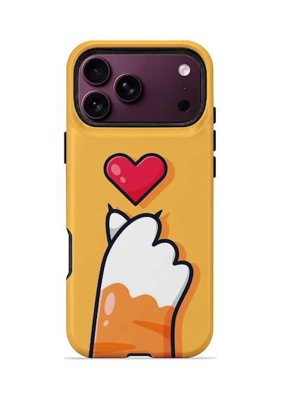 Velvoria Valestra Patili Kedili Apple Apple iPhone Uyumlu 18 Pro Max Darbe Korumalı Kılıf Valestra Select - Patili Kedili