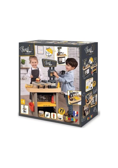 Mey İthalat 7600310910 Smoby Food Corner Restoranı Oyun Seti