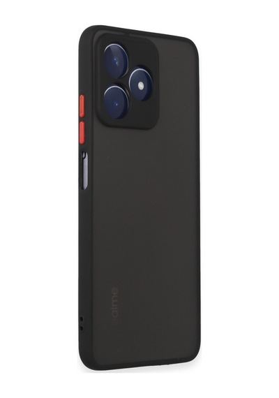 Realme C53 Uyumlu Kılıf Montreal Silikon Kapak - Siyah