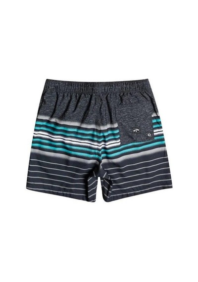 Billabong All Day Stripes Lb Erkek Şort C1lb02-19 Siyah-siyah