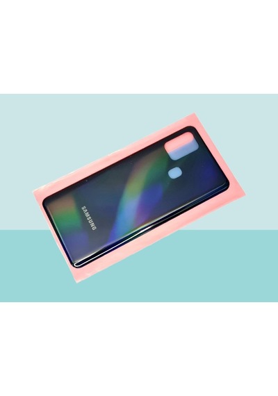 Samsung Galaxy A31 A315 Uyumlu Arka Kapak Batarya Kapağı - Siyah Çok Renkli