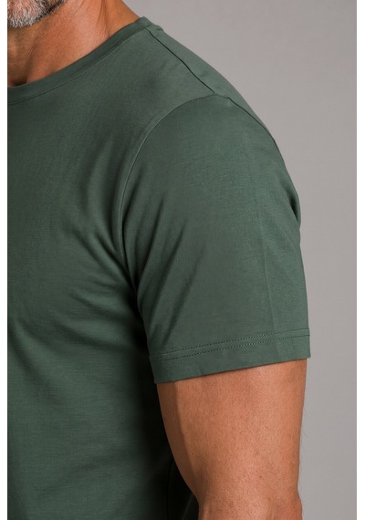 Bisse Yeşil Studio Bi Si Klet Yaka T-shirt Bsts26y26302 47