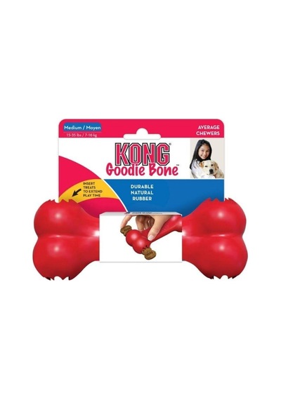 Kong Goodie Bone Kemik Şeklinde Çok Amaçlı Köpek Oyuncağı L