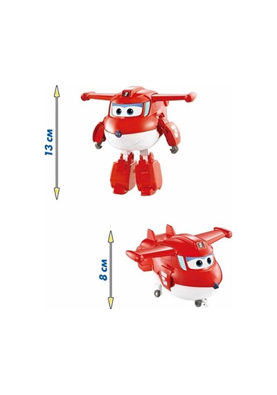 Dönüşen Electric Heroes Jett 12 Cm Super Wings Electric Heroes Dönüşen Jett