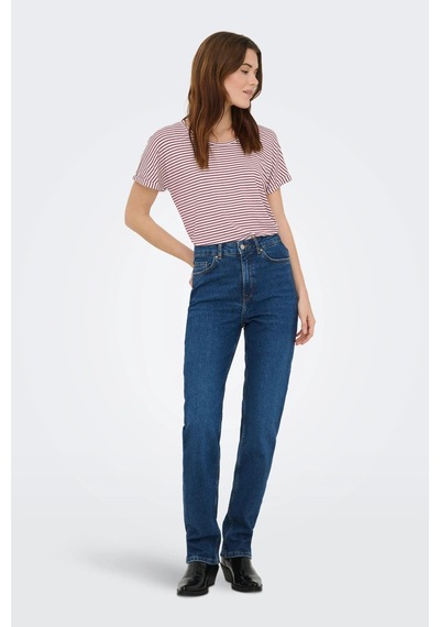 Jdy Jdysıssy Kadın Basic T-shirt Kısa Kollu O-neck T-shirt Bordo