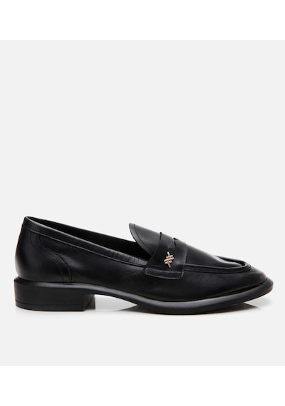 Hotiç Kadın Deri Siyah Esnek Tabanlı Klasik Loafer 01ayh306190a100 Siyah