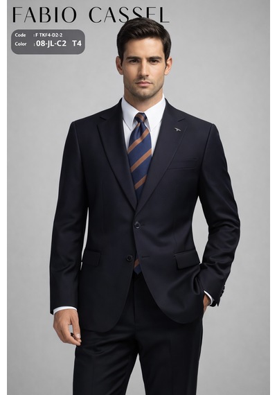 Regular Fit Takım Elbise Siyah Siyah - Siyah