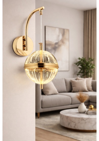 Orbital Gold Aplik Elektrikli