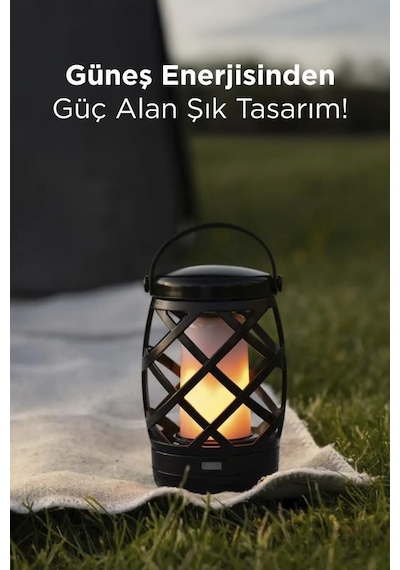 Torima Lw-40 Siyah Nostaljik Retro Pilli Led Gece Lambası Siyah