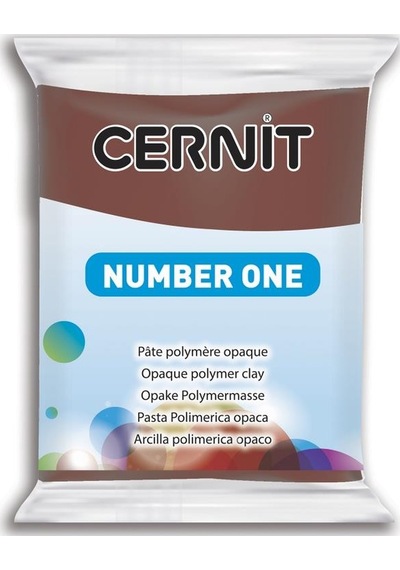 Cernit Polimer Kil Seramik Hamuru Number One 56gr 800 Brown