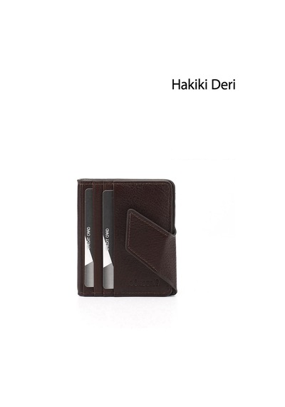 Gönderir Gönderi R Unisex Kahverengi Hakiki Deri Unisex Kartlık Ddux77706954