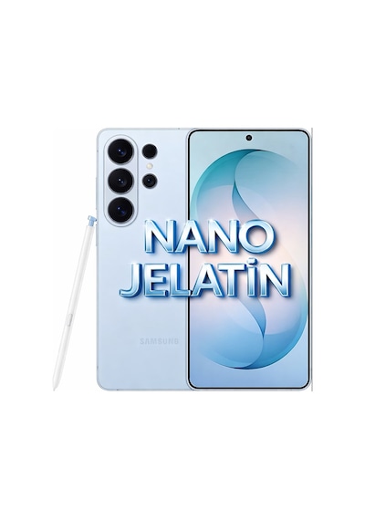 Samsung Uyumlu Galaxy S26 Ultra Ön Body Şeffaf Ekran Koruyucu Nano Jelatin
