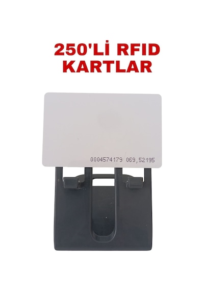 Sr-620 Iso Rfıd Proximity Kart 125 Khz Pvc Geçiş Kontrol Kartı Numaralı Mango 250 Adet