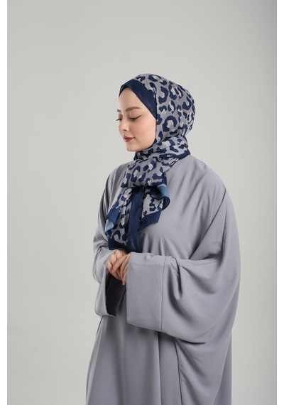 Giverny Taş Desenli Şal Kesik Elyaf Pamuksu Leopar Dijital Baskılı 202125 46 Taş