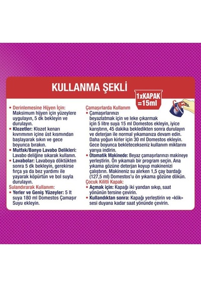 Çamaşır Suyu 750 Ml Kötü Koku Avcısı 1 Adet