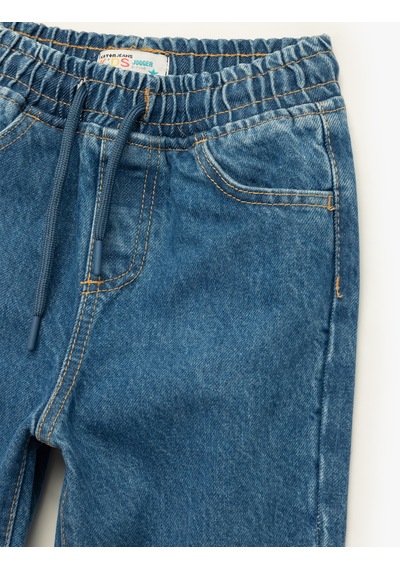 Koton Pamuklu Beli Bağcıklı Rahat Kalıp Cep Detaylı Jogger Jean Pantolon Orta İndigo 6wkb40030td Indigo Koton Pamuklu Beli Bağcıklı Rahat Kalıp Cep Detaylı Jogger Jean Pantolon Orta İndigo 6wkb40030td Indigo
