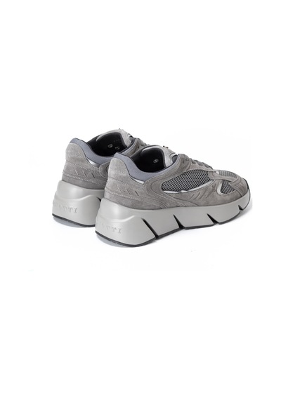 F Rtca032 Cam Gray/ric/tela Sneaker Günlük Erkek Lu68601 Paciotti Men Shoe Gri