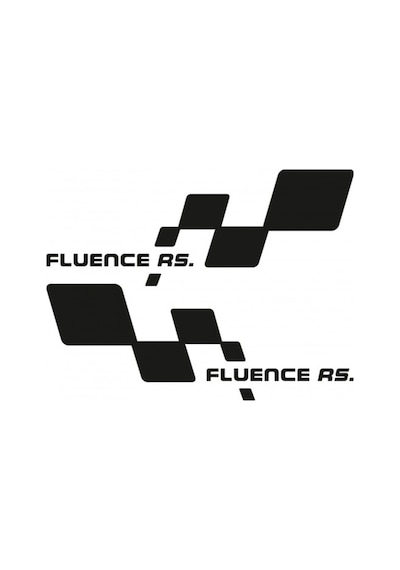 Fluence Yan Kapı Sticker Yapıştırma 2 Adet Sağ Sol