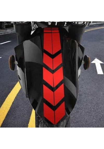 Motosiklet Çamurluk Şerit Sticker Tüm Renkler