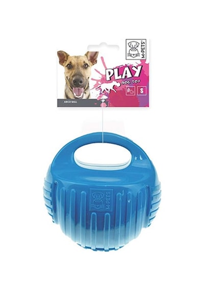 M-pets Kauçuk Top Köpek Oyuncağı Mavi Small 7,7 Cm 244-50089.01