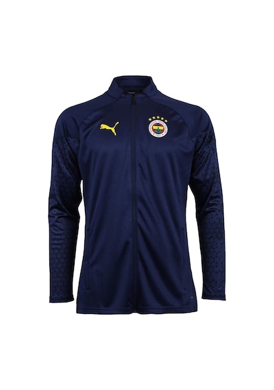 Fenerbahçe 23/24 Lazer Kutulu A Takım Hoca Tam Fermuar Lacivert Çocuk Sweat Lacivert