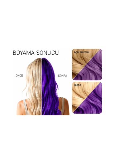 Tonıka Renk Veren Saç Balsamı 3.22 Ultraviyole Mor Ultraviolet 150 Ml Diğer