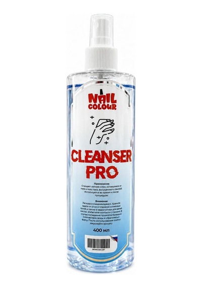 Ocean Nail Colour Protez Tırnak Jel Kat Temizleme Cleanser 400 Ml