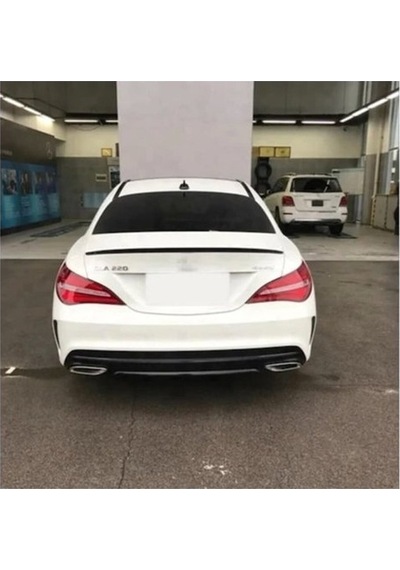 Mercedes W117 Cla 2013-2019 Spoıler - Pıano Black Parlak  Sıyah