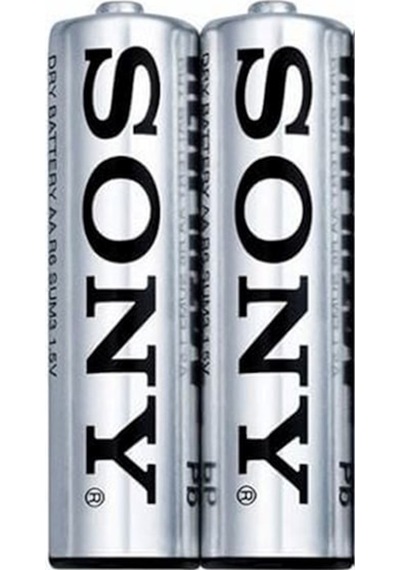 Sony R03-NUP2A Çinko Karbon AAA İnce Kalem Pil 2'li