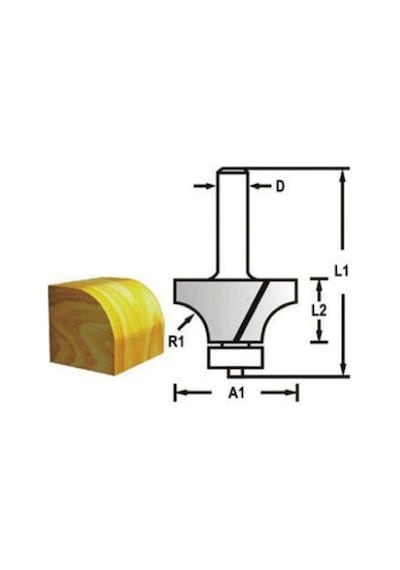 Freze Bıçağı 12 Mm Rm Th14467