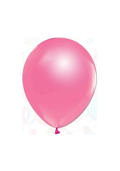 Nedi Balon Metalik Pembe 100 Adet Balon