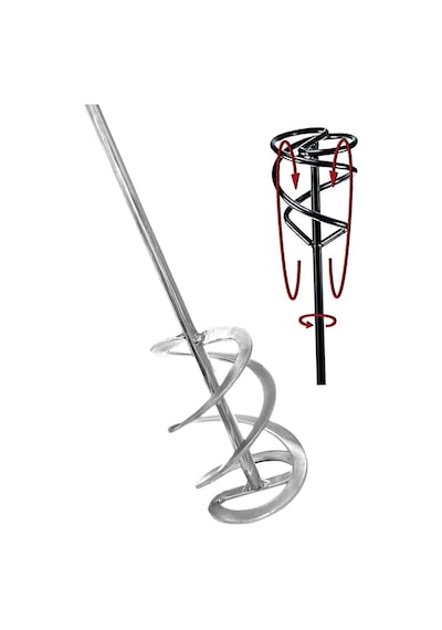 Çok Fonksiyonlu Boya Alçı Ve Harç Karıştırıcı Uç 120X590 Mm M14