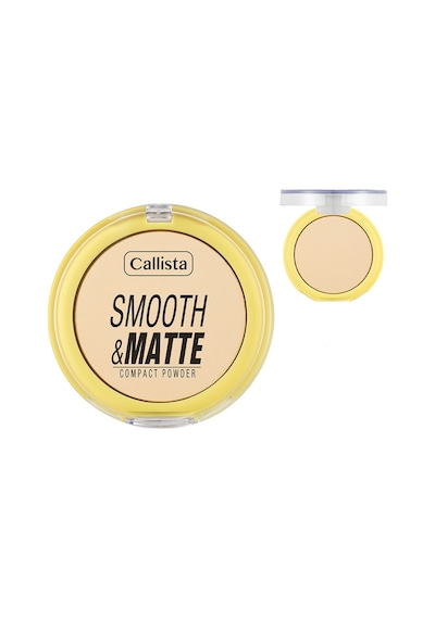 Callista Smooth Matte Compact Powder Mat Görünümlü Pudra 11